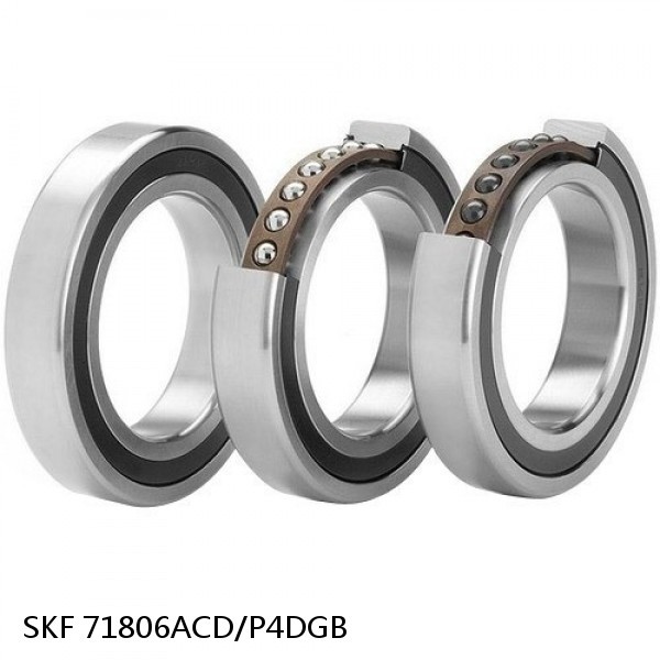 71806ACD/P4DGB SKF Super Precision,Super Precision Bearings,Super Precision Angular Contact,71800 Series,25 Degree Contact Angle