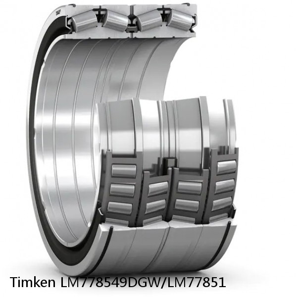 LM778549DGW/LM77851 Timken Tapered Roller Bearing Assembly