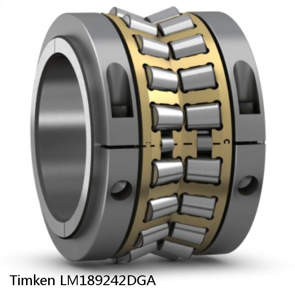 LM189242DGA Timken Tapered Roller Bearing Assembly