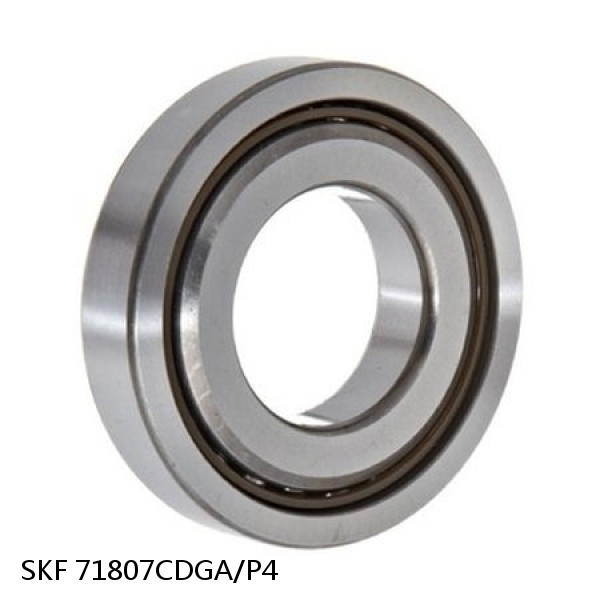 71807CDGA/P4 SKF Super Precision,Super Precision Bearings,Super Precision Angular Contact,71800 Series,15 Degree Contact Angle