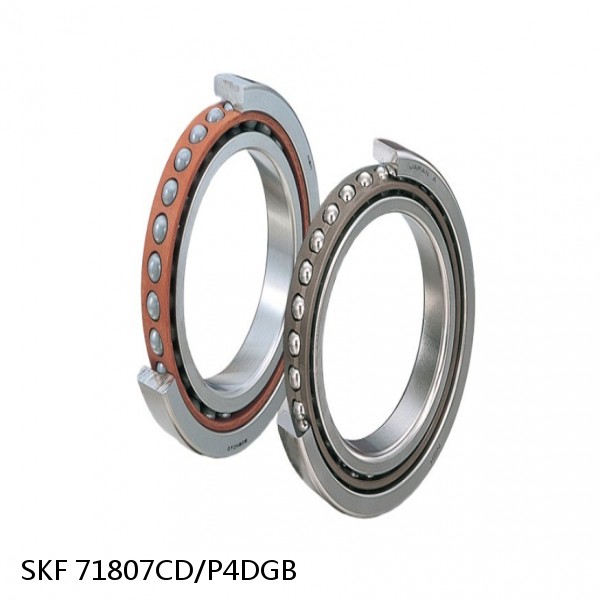 71807CD/P4DGB SKF Super Precision,Super Precision Bearings,Super Precision Angular Contact,71800 Series,15 Degree Contact Angle #1 small image