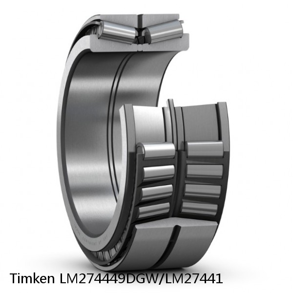LM274449DGW/LM27441 Timken Tapered Roller Bearing Assembly
