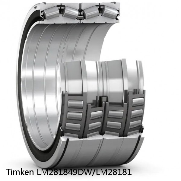 LM281849DW/LM28181 Timken Tapered Roller Bearing Assembly #1 small image