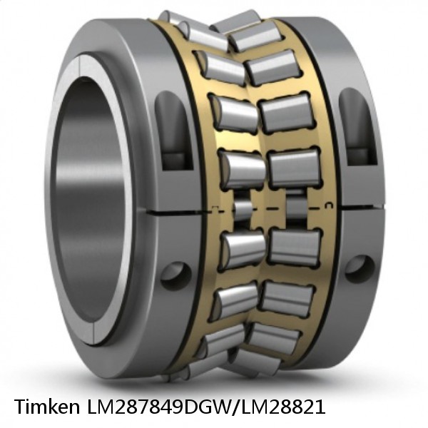 LM287849DGW/LM28821 Timken Tapered Roller Bearing Assembly #1 small image