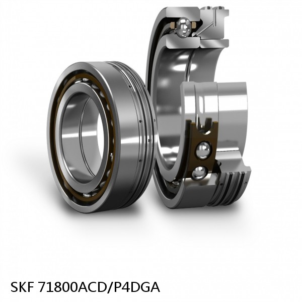 71800ACD/P4DGA SKF Super Precision,Super Precision Bearings,Super Precision Angular Contact,71800 Series,25 Degree Contact Angle #1 image