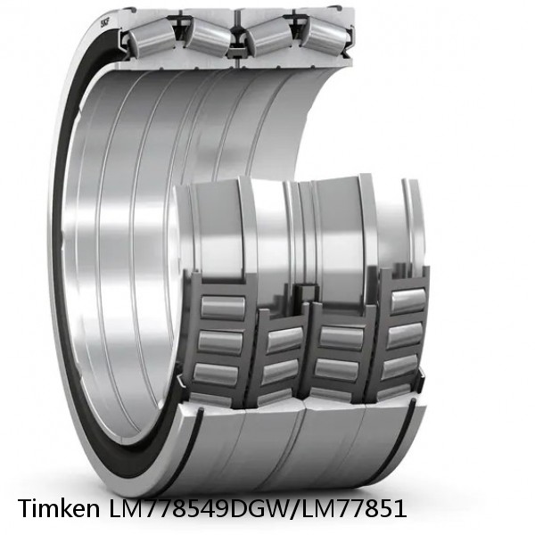 LM778549DGW/LM77851 Timken Tapered Roller Bearing Assembly #1 image